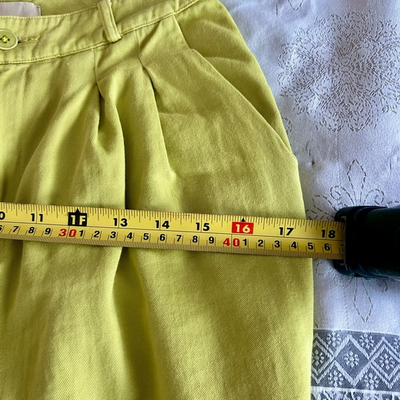 💚 Paloma Wool Lime Green Wide-Leg Trousers - Picture 4 of 9